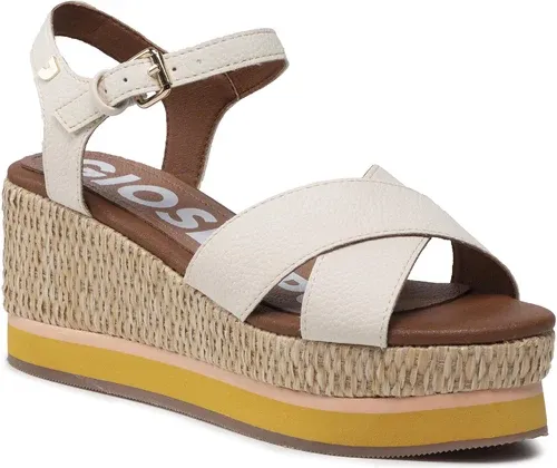 Espadrilky GIOSEPPO - Seget 65986 Off-White