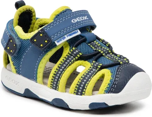 Sandále Geox - B S.Multy B.B 920FB 05014 C4378 M Lt Blue/Lime