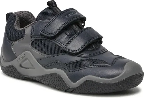 Sneakersy GEOX - J Wader B. A J1630A 0BC14 C4422 S Navy/Dk Grey