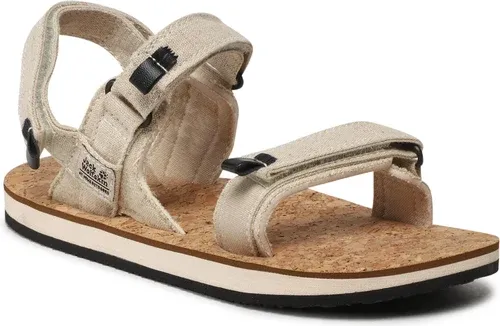 Sandále JACK WOLFSKIN - Ecostride 2 Sandal W 4051771 Natural/Cork