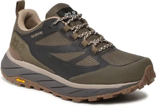 Trekingová obuv Jack Wolfskin - Terraventure Texapore Low M 4051621 Brown/Beige