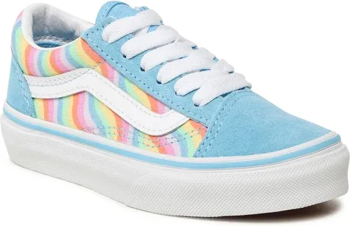 Tenisky VANS - Old Skool VN0A7Q5FAC21 (Wavy Rainbow) Alaskan BI