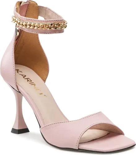 Sandále KARINO - 4113/071-P Róż/Lico