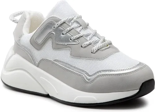 Sneakersy KEDDO - KEDDO-827122/11-03E White/Grey