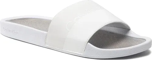 Šľapky Calvin Klein Jeans - Pool Slide Ergonomic HM0HM00548 Bright White YAF