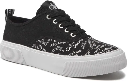 Tenisky Calvin Klein Jeans - Skater Vulcanized Aop YM0YM00378 Black Aop 0GM