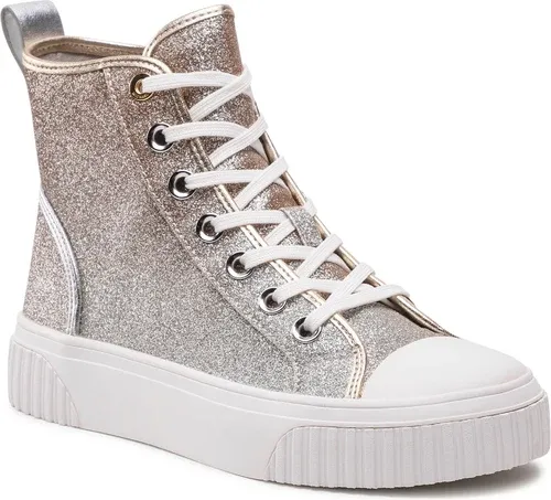 Tramky MICHAEL MICHAEL KORS - Gertie High Top 43S2GTFE6D Silv/Plgold