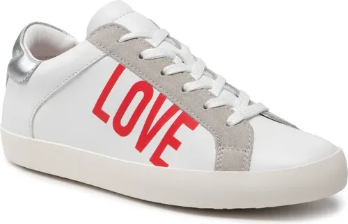 Sneakersy LOVE MOSCHINO - JA15532G0EIAC10A Bianco/Argento