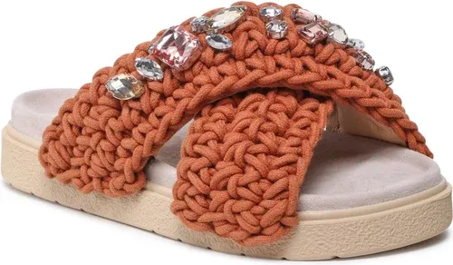 Šľapky INUIKII - Woven Stones 70104-006 Brown