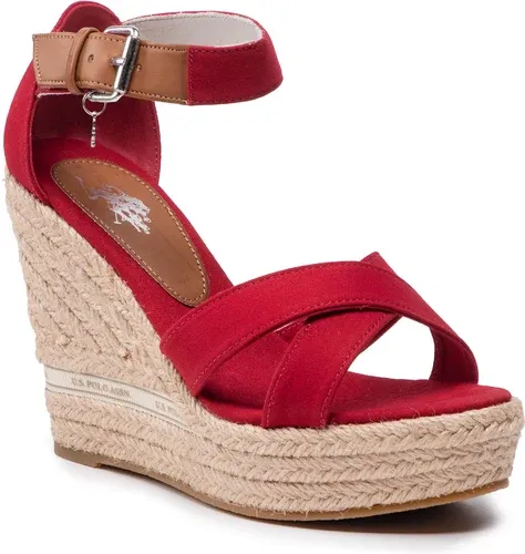 Espadrilky U.S. POLO ASSN. - Aylin001 AYLIN001W/2C1 Red