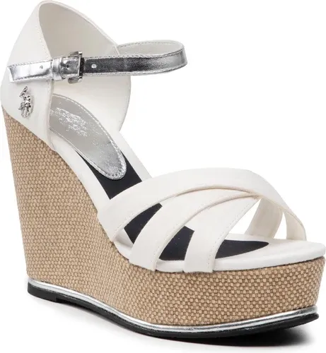 Sandále U.S. POLO ASSN. - Aylin002 AYLIN002W/2C1 Whi/Sil01