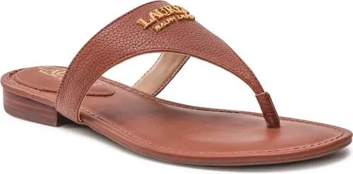 Žabky LAUREN RALPH LAUREN - Ellah 802860804002 Tan