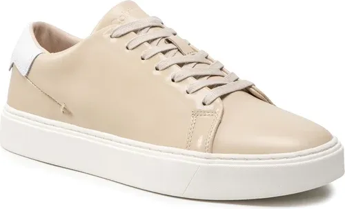 Sneakersy Calvin Klein - Low Top Lace Up Bonded HM0HM00322 Stony Beige ACE