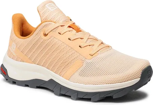 Trekingová obuv SALOMON - Outbound Prism W 415909 20 M0 Almond Cream/Sun Kiss/Apricot Buff