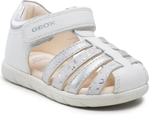 Sandále Geox - B S.Alul G. B B251YB 085NF C1007 M White/Silver
