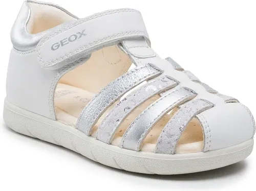 Sandále Geox - B S.Alul G. B B251YB 085NF C0007 S White/Silver