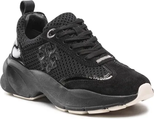 Sneakersy TORY BURCH - Good Luck Trainer 139871 Perfect Black/Perfect Black 008