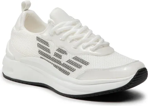 Sneakersy EMPORIO ARMANI - X3X156 XN276 R452 White/Transparent