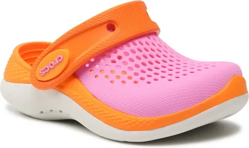 Šľapky Crocs - Literide 360 Clog T 206712 Taffy Pink/Orange Zing