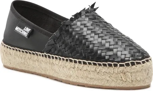 Espadrilky LOVE MOSCHINO - JA10183G0EJA0000 Nero