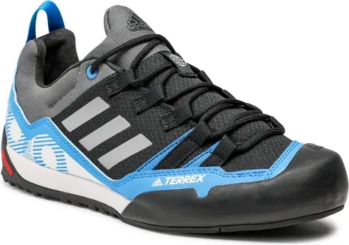 Topánky adidas - Terrex Swift Solo 2 S24011 Core Black/Grey Three/Blue Rush