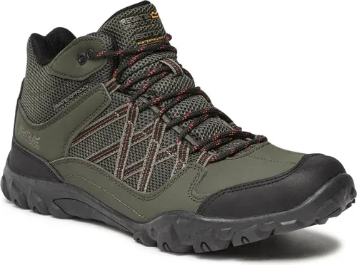 Trekingová obuv Regatta - Edgepoint Mid Wp RMF622 Bayleaf/Burnt Umber R56