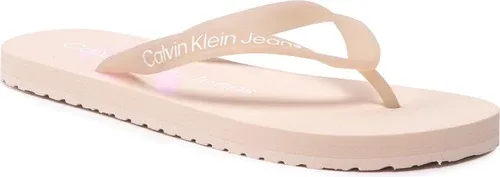 Žabky CALVIN KLEIN JEANS - Beach Sandal Monogram Tpu YW0YW00098 Tuscan Beige/Pink Blush 0GD