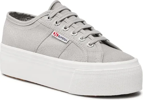 Tenisky SUPERGA - 2790 Platform S9111LW Grey Colomba/F Avorio