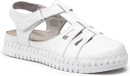 Sandále CAPRICE - 9-28651-28 White Nappa 102