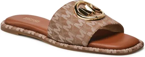 Šľapky MICHAEL MICHAEL KORS - Hayworth Slide 40S2HAFP1Y Luggage