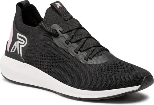 Sneakersy RIEKER - 40104-00 Schwarz