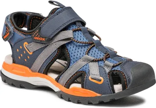 Sandále Geox - J Borealis B. B J920RB 0CE14 C4K2T D Dk Avio/Orange