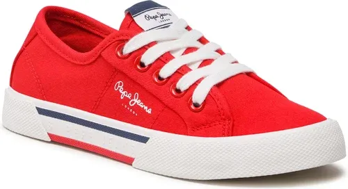 Tenisky Pepe Jeans - Brady Boy Basic PBS30527 Red 255