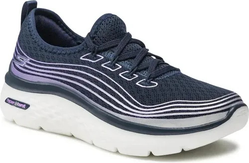 Sneakersy SKECHERS - Go Walk Hyper Burst 124599/NVLV Navy/Lavender