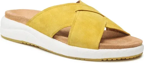 Šľapky CAPRICE - 9-27203-28 Yellow Suede 620