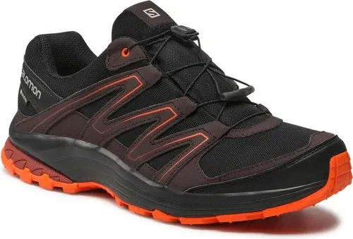 Topánky Salomon - Sollia Gtx GORE-TEX 412318 31 V0 Black/Chocolate Plum/Red Orange