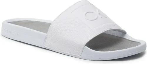 Šľapky CALVIN KLEIN - Pool Slide Ergonomic HM0HM00651 Bright White YAF