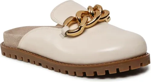 Šľapky MICHAEL MICHAEL KORS - Scarlett Mule 40S2SCFP1L Lt Cream