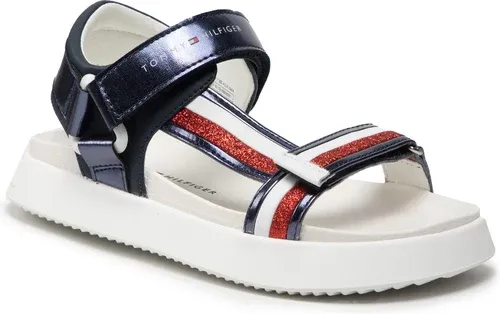 Sandále Tommy Hilfiger - T3A2-32179-0569 M Blue/Multicolor X051