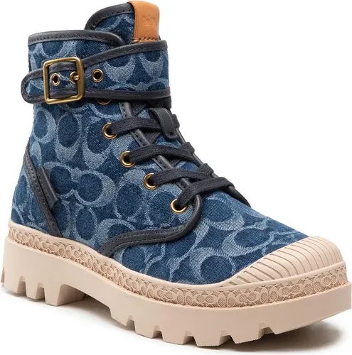 Outdoorová obuv Coach - Trooper Denim Boot CA510 Denim