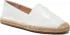 Espadrilky TOMMY HILFIGER - Th Logo Leather Espadrille FW0FW06168 Ecru YBL
