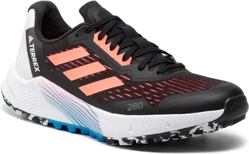 Topánky adidas - Terrex Agravic Flow 2 W H03190 Core Black/Turbo/Blue Rush