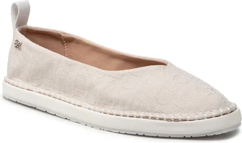 Poltopánky CALVIN KLEIN - Espadrille Arch Stit Jq HW0HW01142 Neutral Mono 0K7