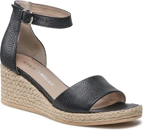 Espadrilky RYŁKO - 4RBE8_Z Czarny UW9