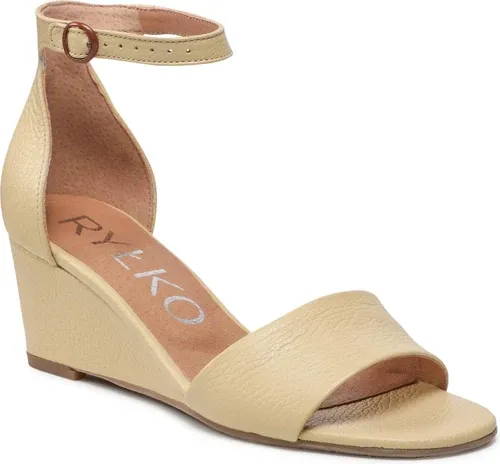 Sandále RYŁKO - 5DBC7_AK Żółty 5RZ