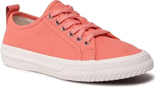 Tenisky CLARKS - Roxby Lace 261649844 Coral Canvas