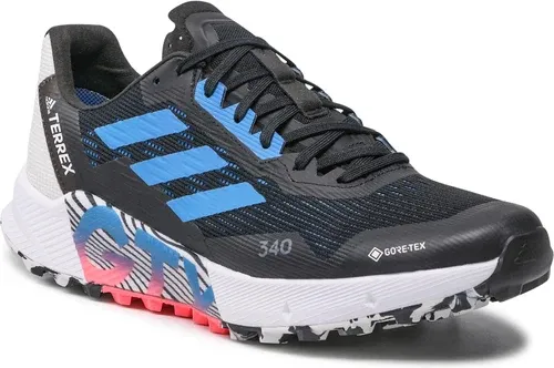 Topánky adidas - Terrex Agravic Flow 2 Gtx GORE-TEX H03184 Core Black/Blue Rush/Turbo