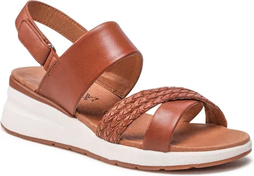 Sandále CAPRICE - 9-28301-28 Cognac Nappa 303