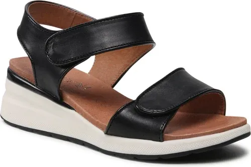 Sandále CAPRICE - 9-28307-28 Black Nappa 022