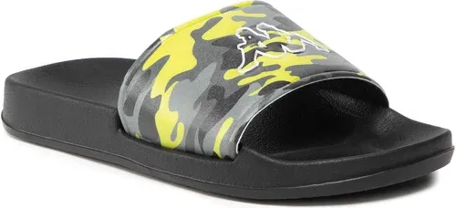 Šľapky KAPPA - 243123CA Black/Lime